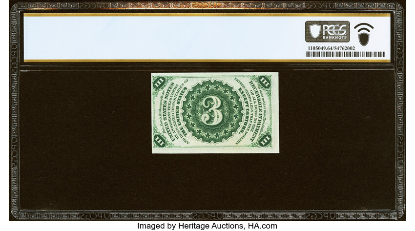  3c Head of George Washington (Fr. 1227) thumbnail 14
