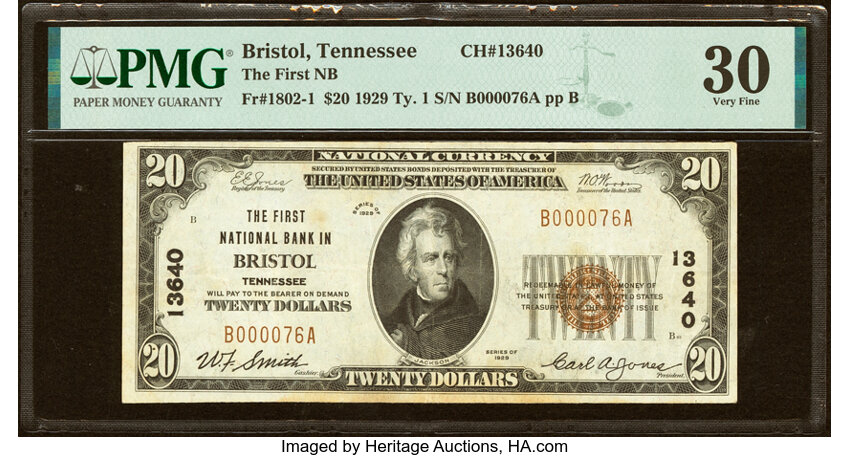 1929 $20  Type 1 (Fr. 1802-1) thumbnail 6