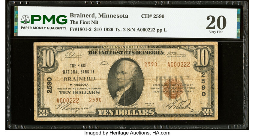 1929 $10  Type 2 (Fr. 1801-2) thumbnail 5