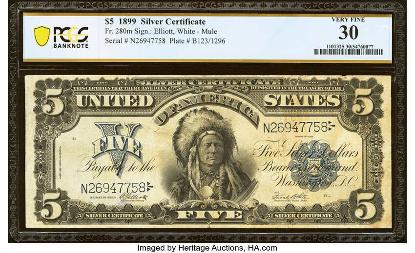 1899 $5  (Fr. 280) thumbnail 4