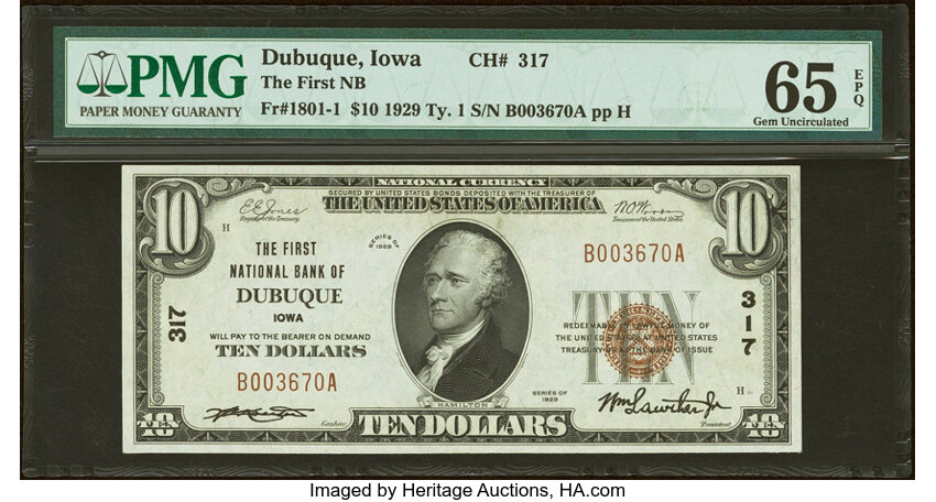 1929 $10  Type 1 (Fr. 1801-1) thumbnail 18