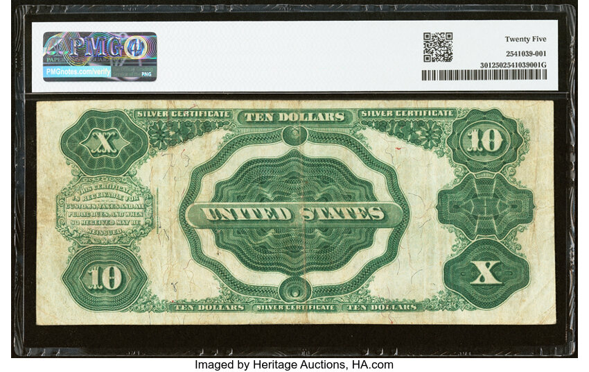 1891 $10  (Fr. 301) thumbnail 4