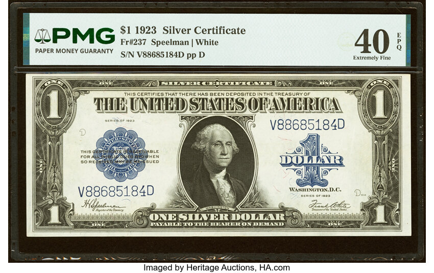 1923 $1  (Fr. 237) thumbnail 3