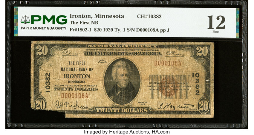 1929 $20  Type 1 (Fr. 1802-1) thumbnail 10