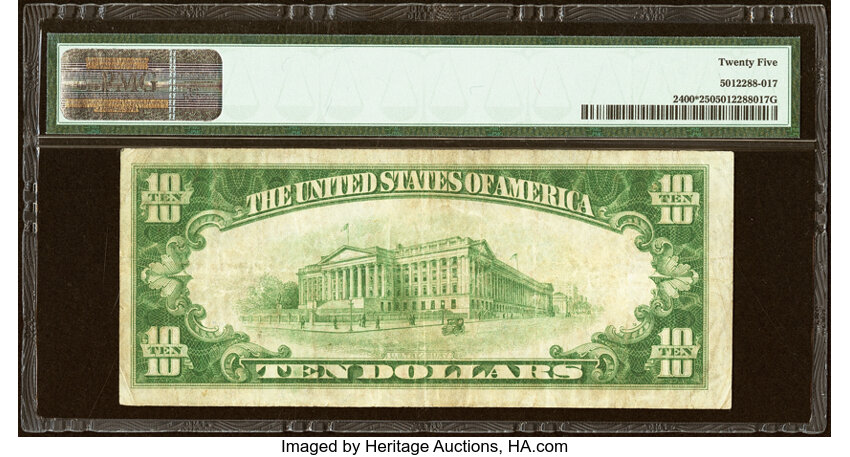 1928 $10  Star Replacement (Fr. 2400*) thumbnail 9
