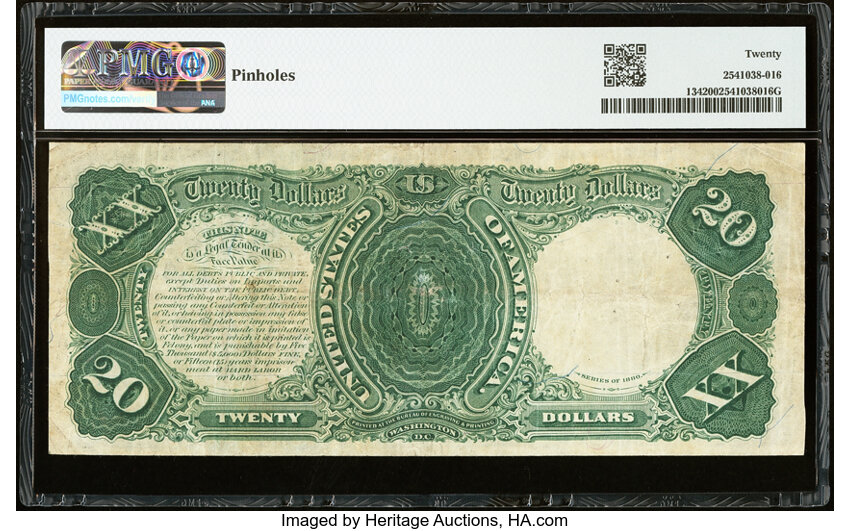 1880 $20  (Fr. 134) thumbnail 6