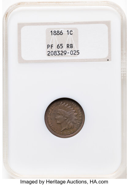 1886 1c Type 1 PR RB thumbnail 2