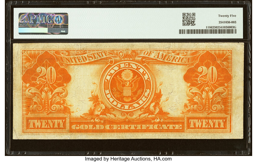 1906 $20  (Fr. 1186) thumbnail 16