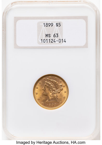 1899 $5  MS thumbnail 3