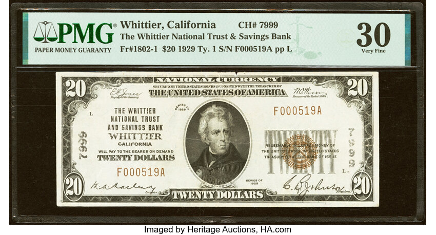 1929 $20  Type 1 (Fr. 1802-1) thumbnail 12