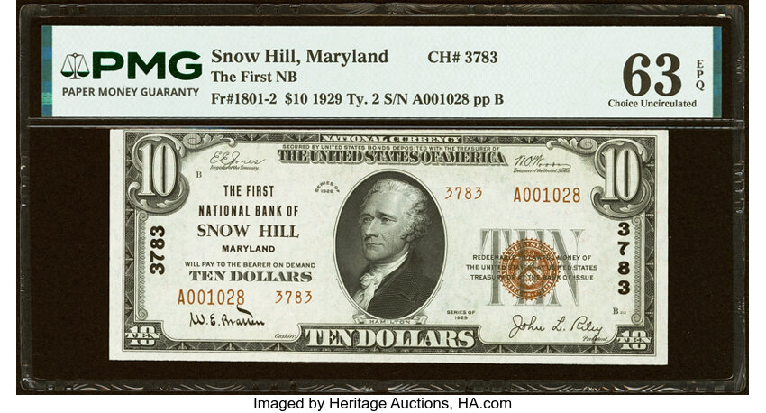 1929 $10  Type 2 (Fr. 1801-2) thumbnail 7