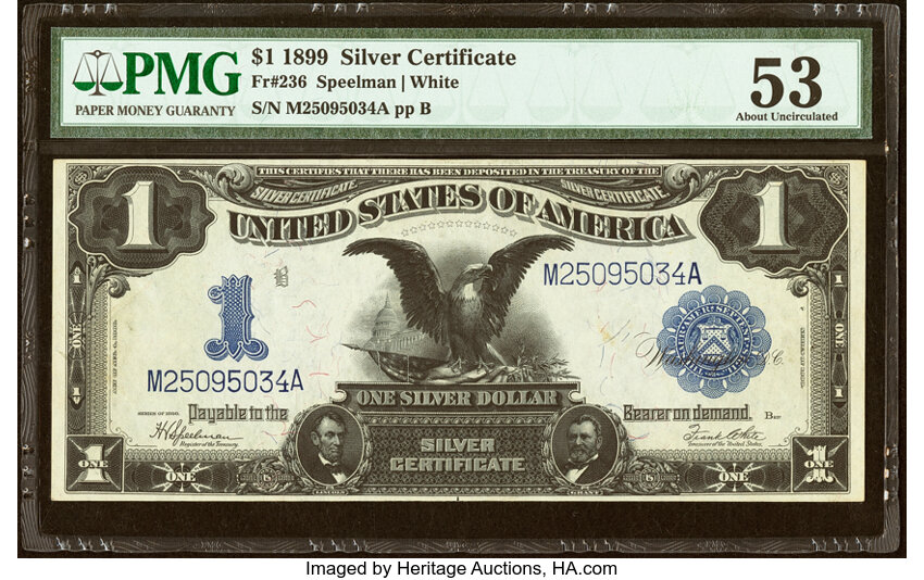 1899 $1  (Fr. 236) thumbnail 2