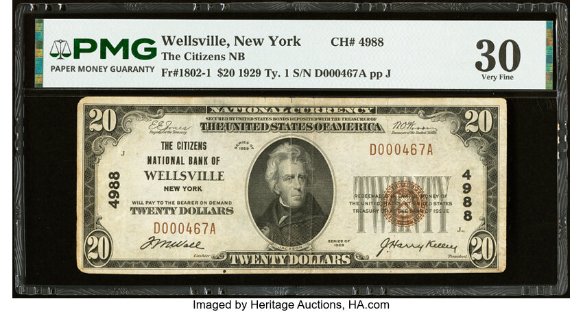 1929 $20  Type 1 (Fr. 1802-1) thumbnail 9