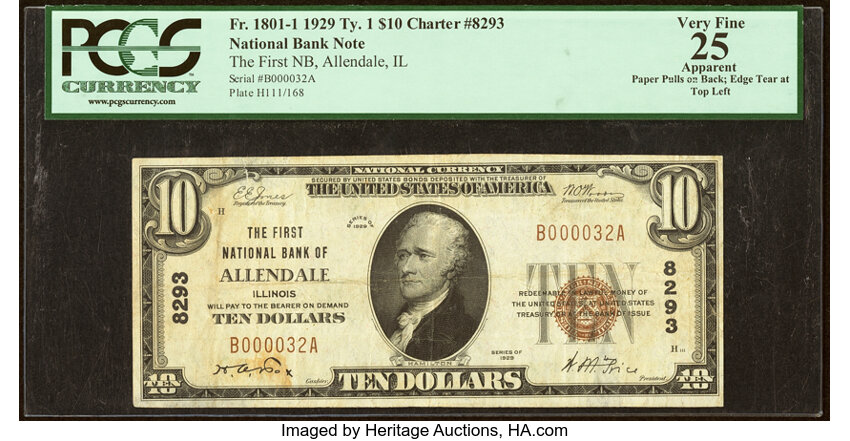 1929 $10  Type 1 (Fr. 1801-1) thumbnail 6