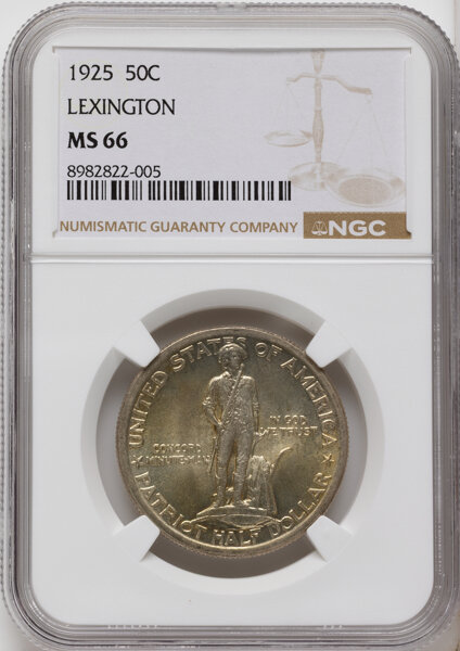 1925 50c Lexington-Concord MS thumbnail 3