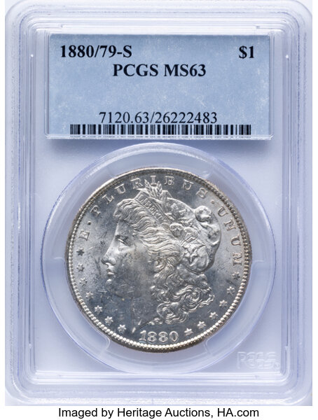 1880/79-S $1  Large S, VAM-9 MS thumbnail 3