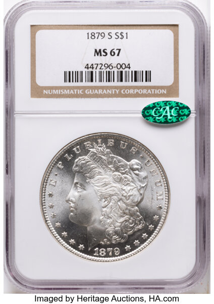 1879-S $1  Doubled Cap Top, Clashed, VAM-151A MS thumbnail 7