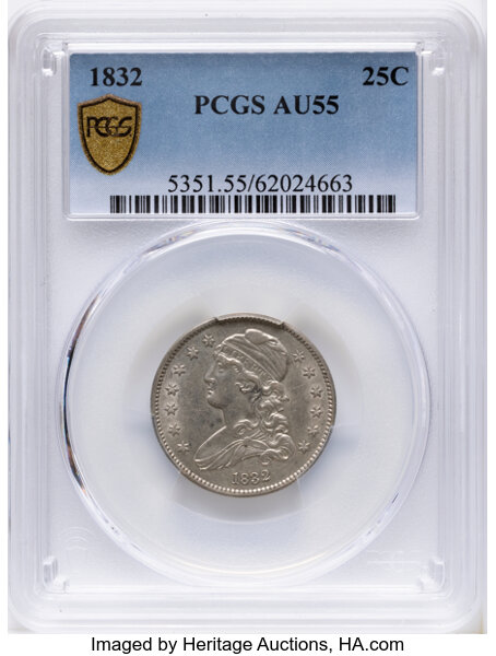 1832 25c B-2 MS thumbnail 5