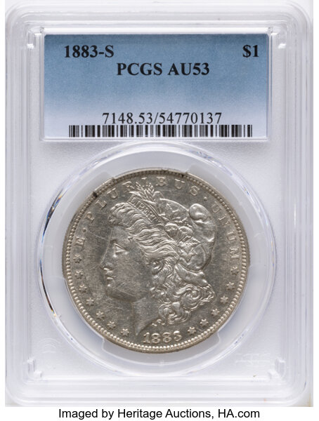 1883-S $1  MS thumbnail 7