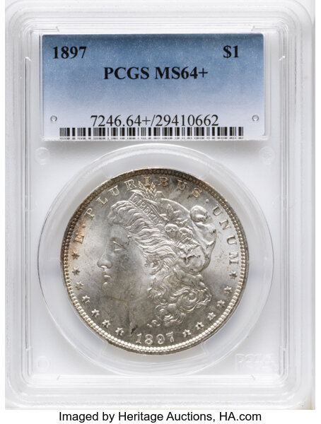 1897 $1  Doubled 1, VAM-3 MS thumbnail 2