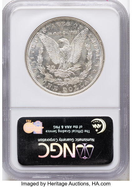 1880/9-S $1  Overdate MS65 thumbnail 6