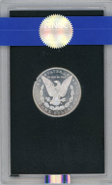 1882-CC $1  GSA Hoard, Hard package MS64 CAC thumbnail 2