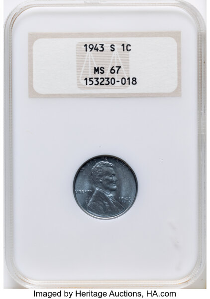1943-S 1c Steel MS thumbnail 4