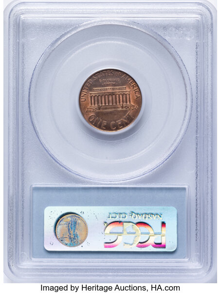 1994 1c Doubled Die Reverse, FS-801 MS RB thumbnail 2