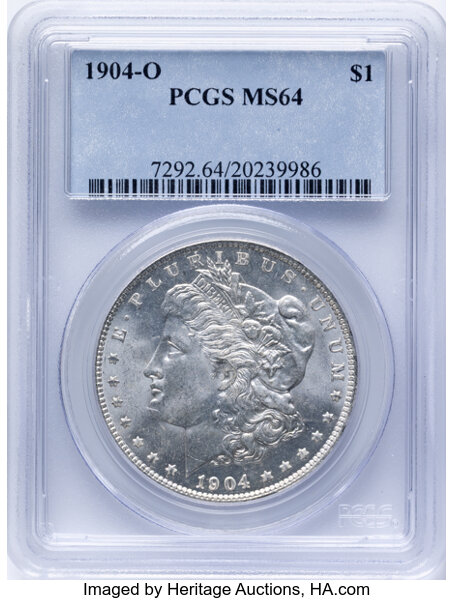 1904-O $1  Clashed G Obverse, VAM-32  MS thumbnail 6