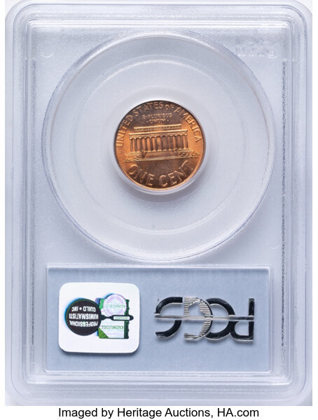 1995 1c Doubled Die Obverse MS RD MS68 RD thumbnail 6