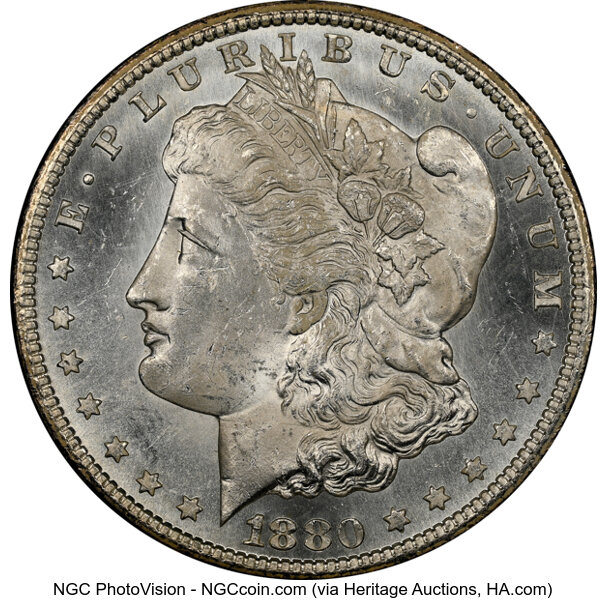 1880-CC $1  GSA Hoard, Dash under 8, VAM-3 MS thumbnail 14