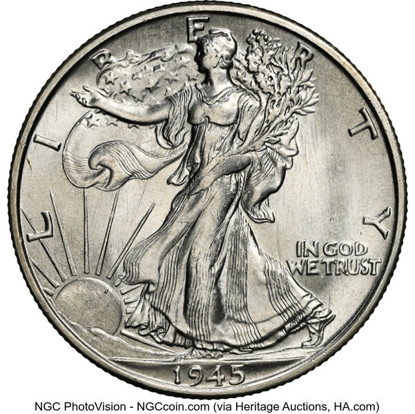 1945-S 50c MS thumbnail 11
