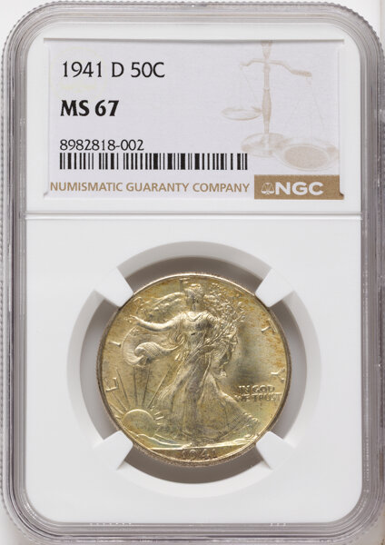 1941-D 50c MS thumbnail 9