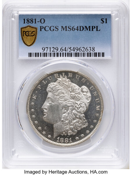 1881-O $1  MS DMPL MS64 DMPL thumbnail 2