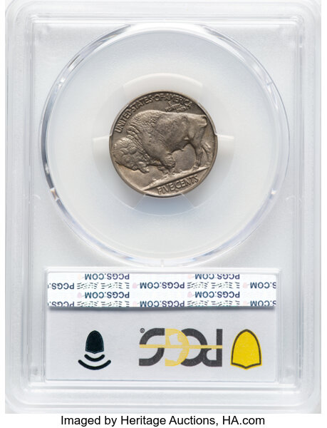 1915-D 5c AU55 thumbnail 2