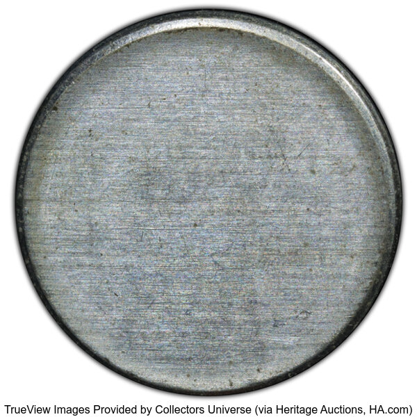 1983 1c Doubled Die Obverse, Counterclash, FS-401 MS RD thumbnail 2