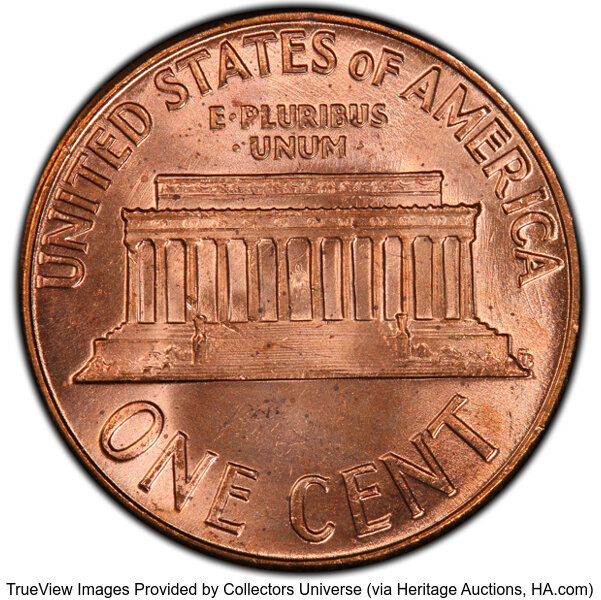 1959 1c Doubled Die Obverse, FS-104 MS RD thumbnail 4
