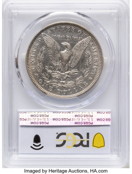1892 $1 AU50 thumbnail 4
