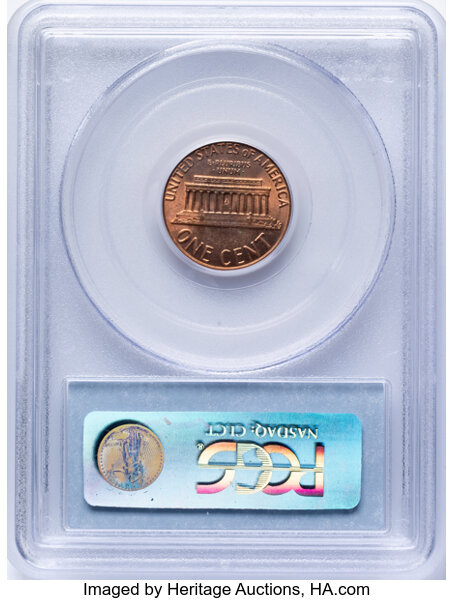 1980 1c Doubled Die Obverse, FS-101 MS RD thumbnail 6