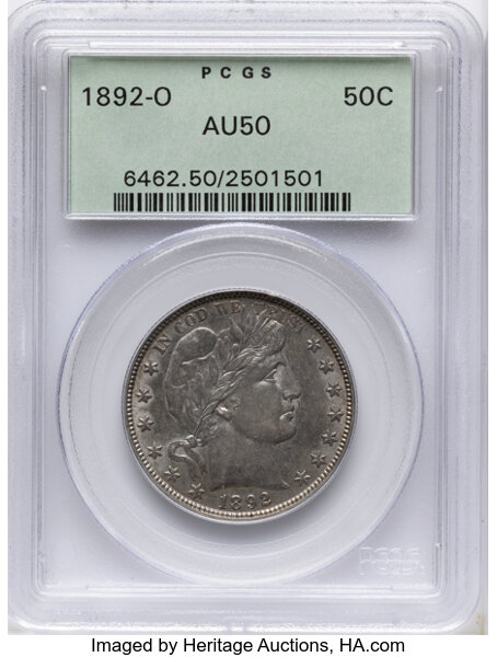 1892-O 50c MS thumbnail 2