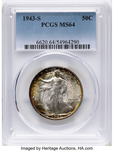 1943-S 50c MS thumbnail 6