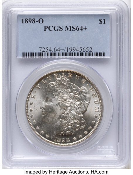 1898-O $1  Clashed Dies, VAM-16A MS thumbnail 4