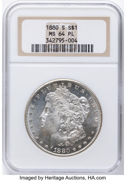 1880-S $1  MS PL thumbnail 5