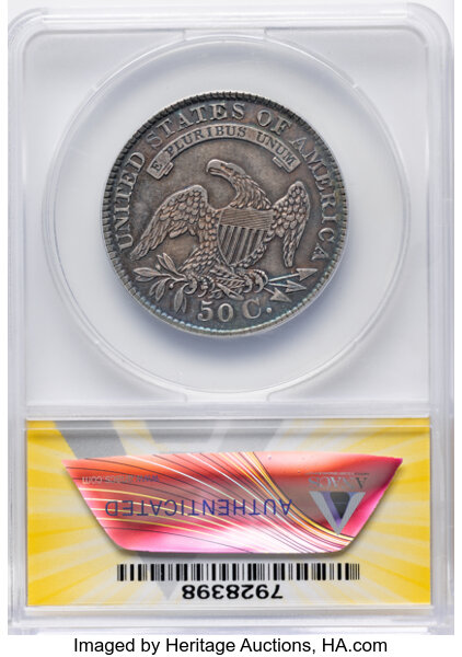 1829 50c Small Letters, O-105 MS thumbnail 13