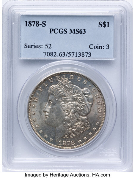 1878-S $1  MS thumbnail 6