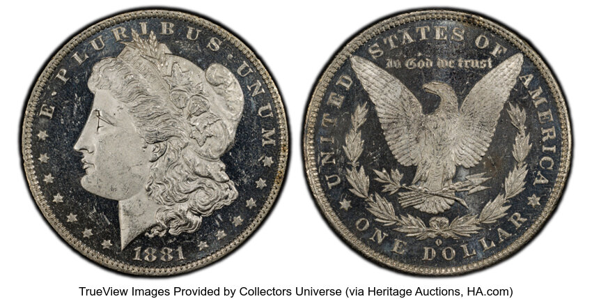 1881-O/O $1  So-called O/S, VAM-5 MS DMPL thumbnail 3