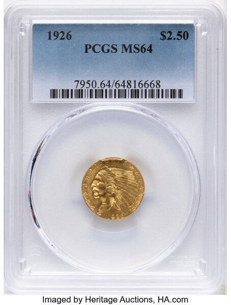 1926 $2 1/2 MS thumbnail 8