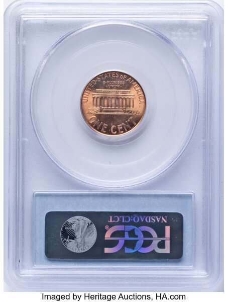 1997 1c Doubled Die Obverse, FS-101 MS RD thumbnail 6
