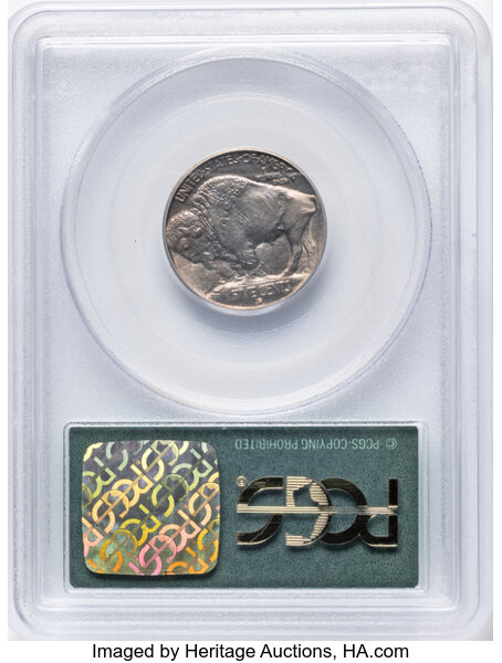 1913-D 5c Buffalo, Type 1 MS66 CAC thumbnail 2