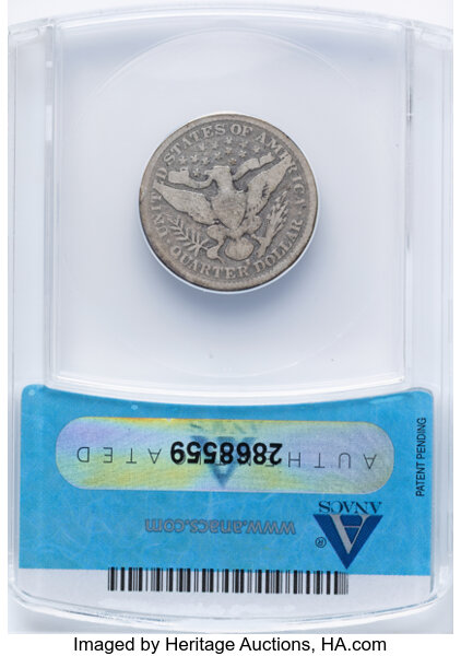 1896-S 25c G4 CAC thumbnail 2
